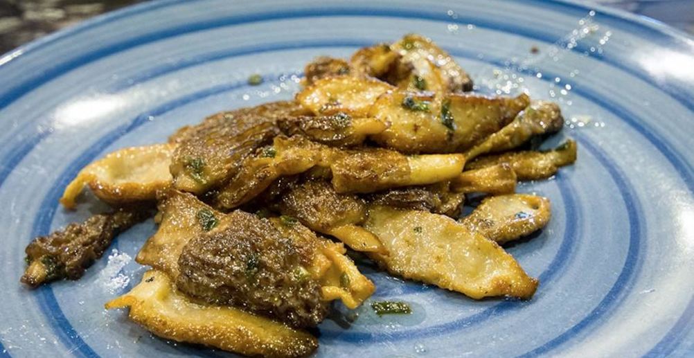 Рецепт яйца бычьи жареные с гарниром