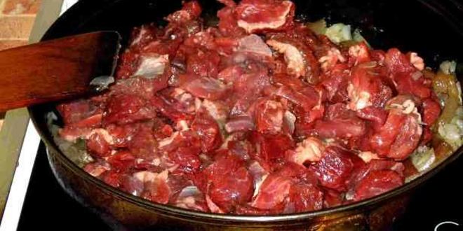 Рецепт гуляша из баранины