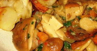 Рецепт Гуляша из белых грибов