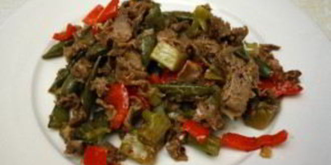 Рецепт гуляша из говядины с овощами