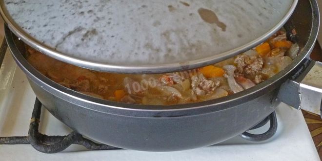 Рецепт гуляша из куриной печени