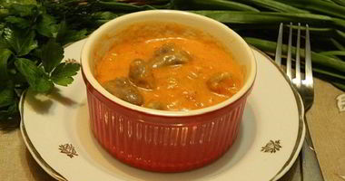 Рецепт Гуляша из куриных сердечек