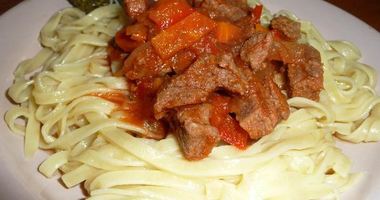 Рецепт Гуляша из пароварки