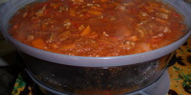 Рецепт гуляша из пароварки