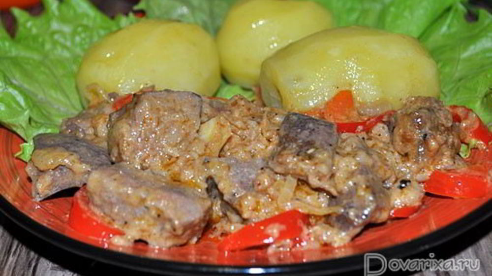 Как приготовить гуляш из печени