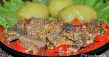 Рецепт Гуляша из печени