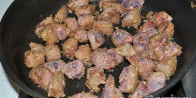 Рецепт гуляша из печени