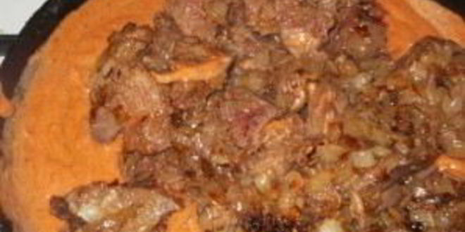 Рецепт гуляша из печенки свиной