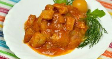 Рецепт Гуляша из свинины на сковороде