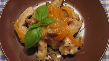 Рецепт Гуляша из свинины с болгарским перцем