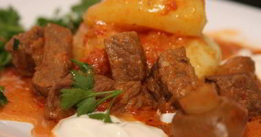 Рецепт Гуляша из вареной говядины