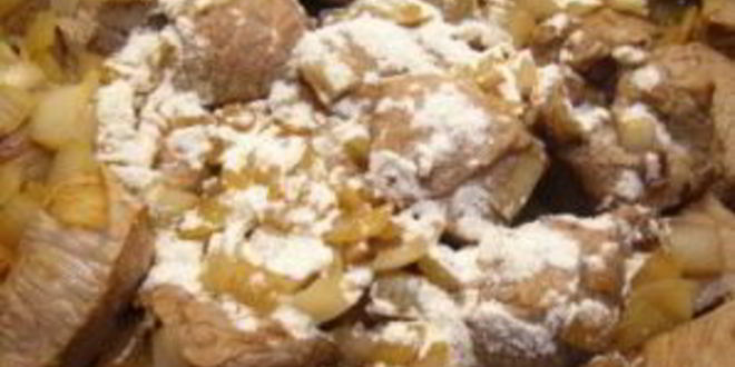 Рецепт гуляша из вареной говядины