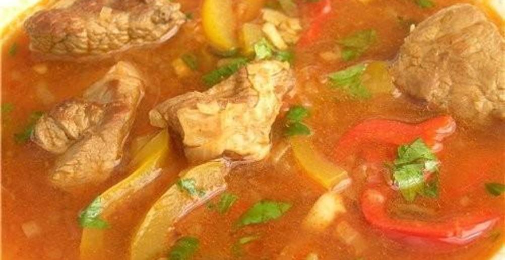 Рецепт гуляш из баранины