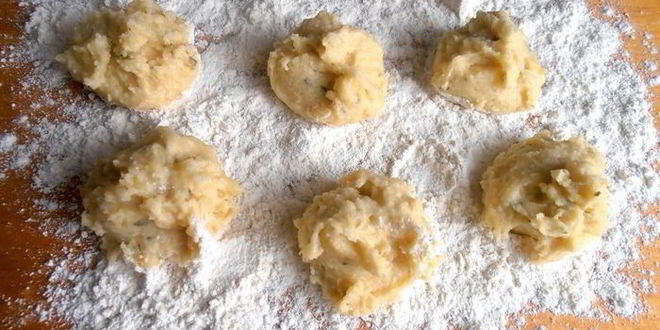 Рецепт и снова клецки