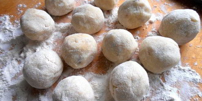 Рецепт и снова клецки