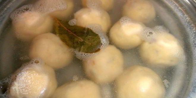 Рецепт и снова клецки