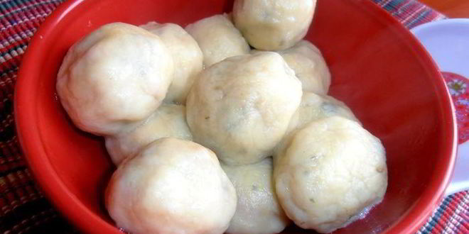 Рецепт и снова клецки