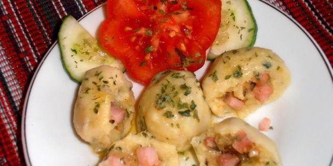 Рецепт и снова клецки