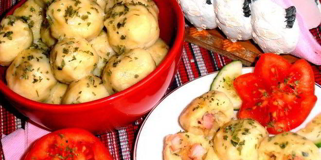 Рецепт и снова клецки