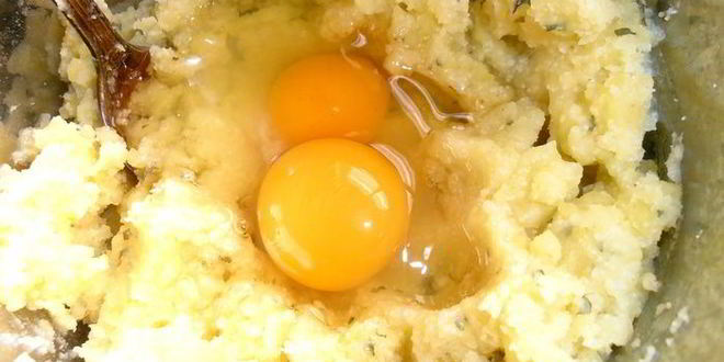 Рецепт и снова клецки