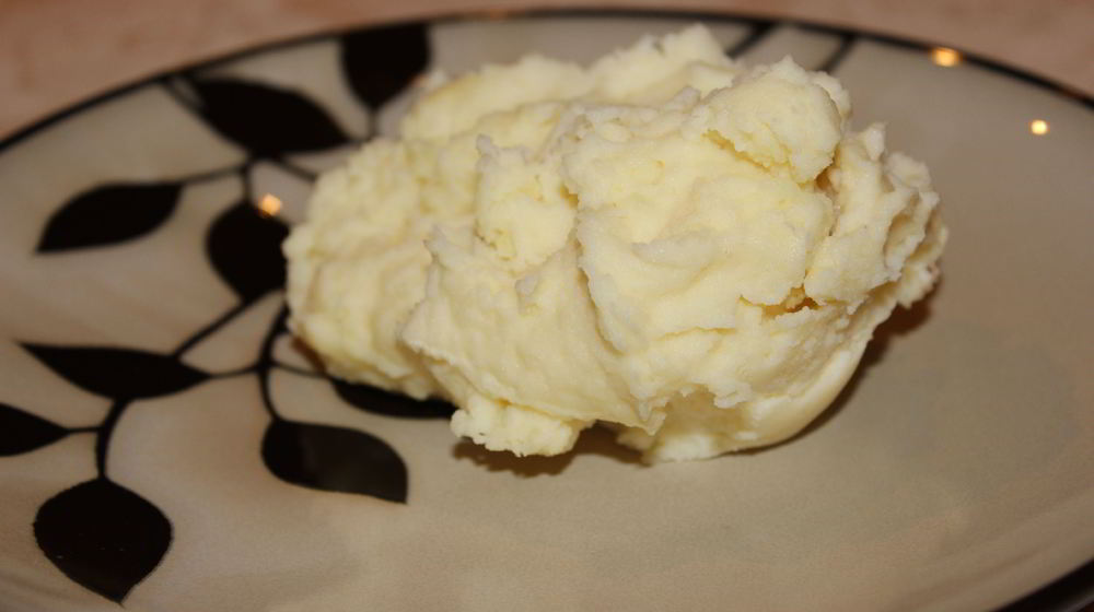 Как приготовить картофельное пюре с козьим сыром