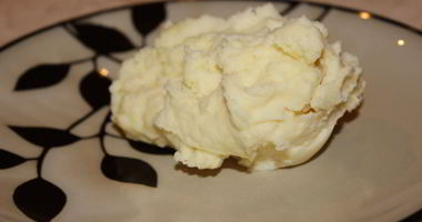 Рецепт Картофельного пюре с козьим сыром