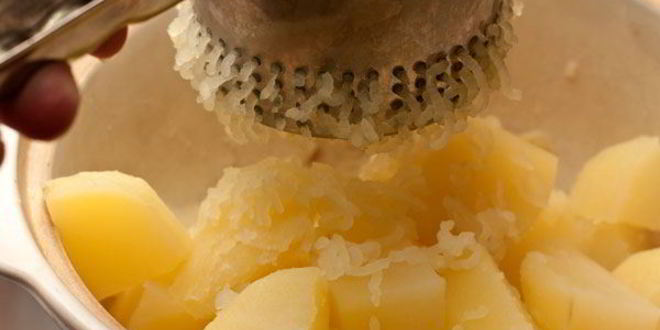 Рецепт картофельного пюре с жареным луком