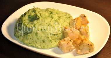 Рецепт Картофельного пюре со шпинатом