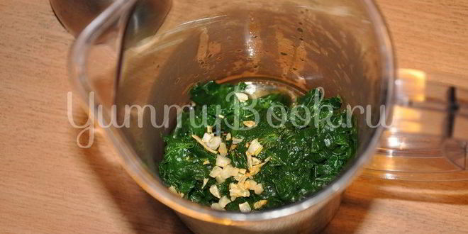 Рецепт картофельного пюре со шпинатом