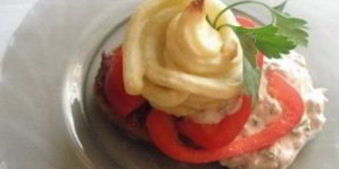 Рецепт картофельного пюре, запеченного в духовке