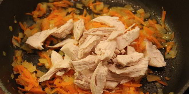 Рецепт картофельных ньокков с куриным филе и грибами