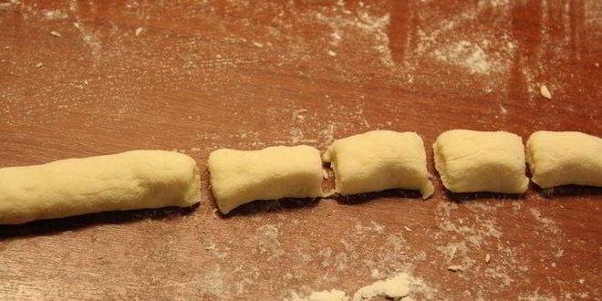 Рецепт картофельных ньокков с куриным филе и грибами