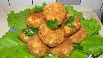 Рецепт Клецек из куриного филе с луком