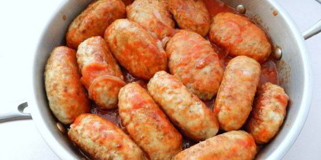 Рецепт гречаников в соусе