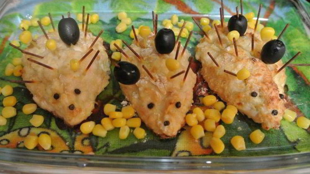 Как приготовить котлетки-ежики