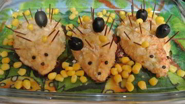 Рецепт Котлеток-ежиков