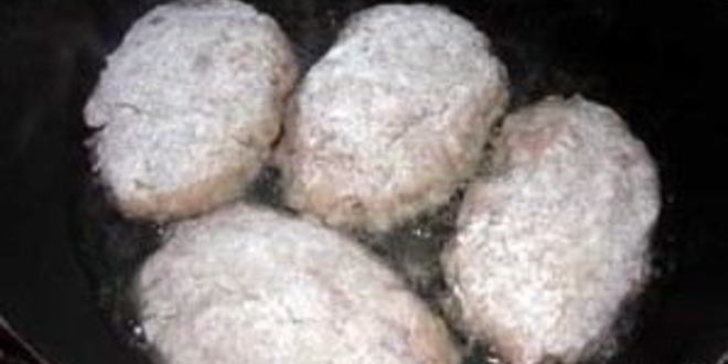 Рецепт котлет из фарша с рисом