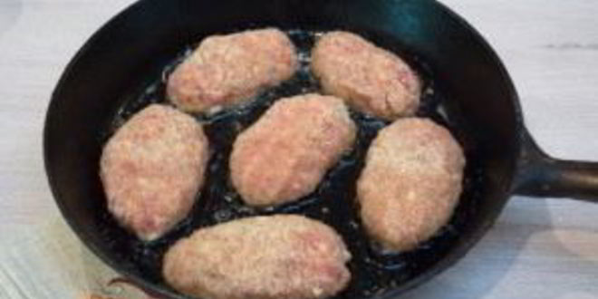 Рецепт котлет под соусом бешамель