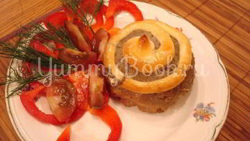 Рецепт Котлет с начинкой Стожок