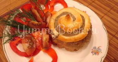 Рецепт Котлет с начинкой Стожок