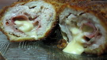 Рецепт Котлет с ветчиной и сыром