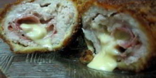 Рецепт котлет с ветчиной и сыром