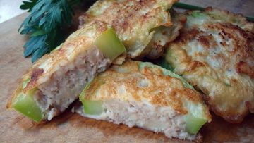Рецепт Котлет в кабачках