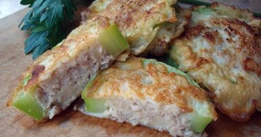 Рецепт Котлет в кабачках