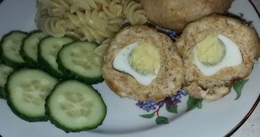 Рецепт Куриных котлет с яйцом