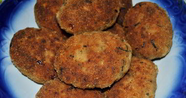 Рецепт Мраморных котлет с начинкой из сыра