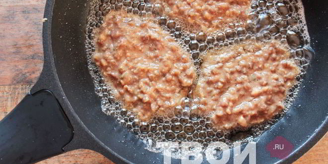 Рецепт печеночных котлет