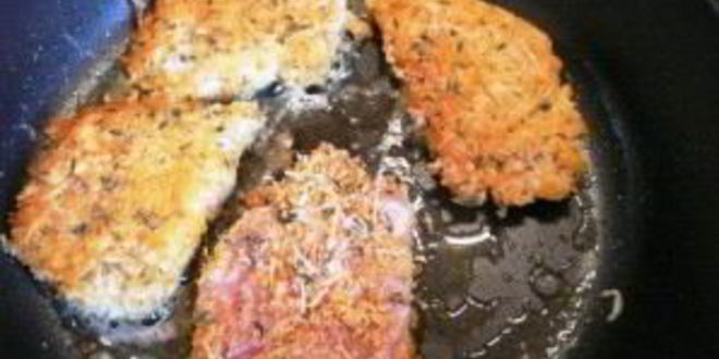 Рецепт свиных котлет с пармезаном