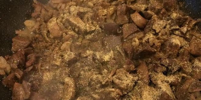 Рецепт традиционного кучмачи по-грузински из потрашков