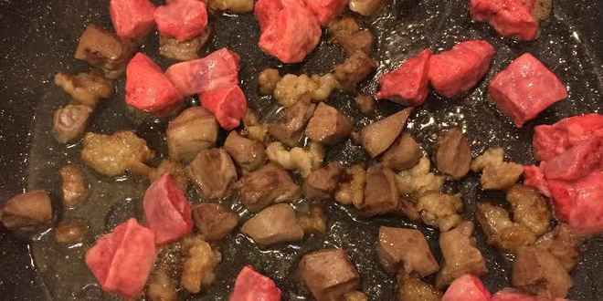 Рецепт традиционного кучмачи по-грузински из потрашков